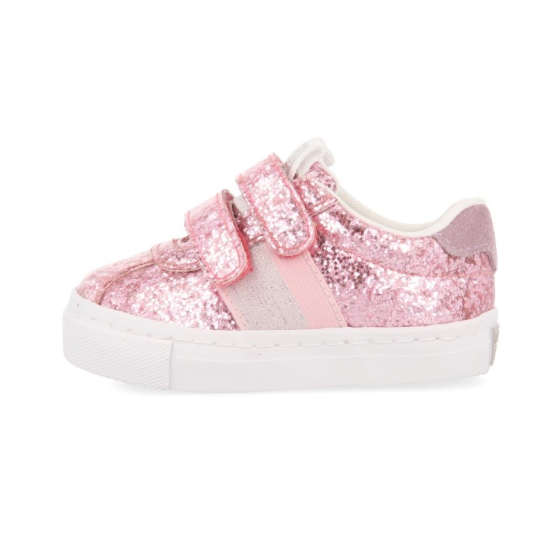 basket fille rose paillette