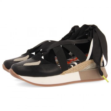 SNEAKERS ESPADRILLE AVEC...