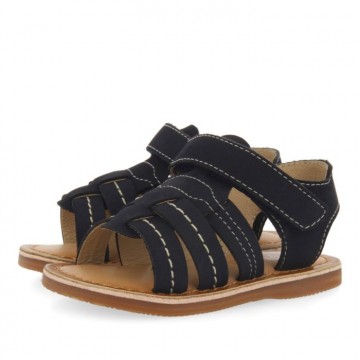 SANDALES COULEUR MARINE EN...