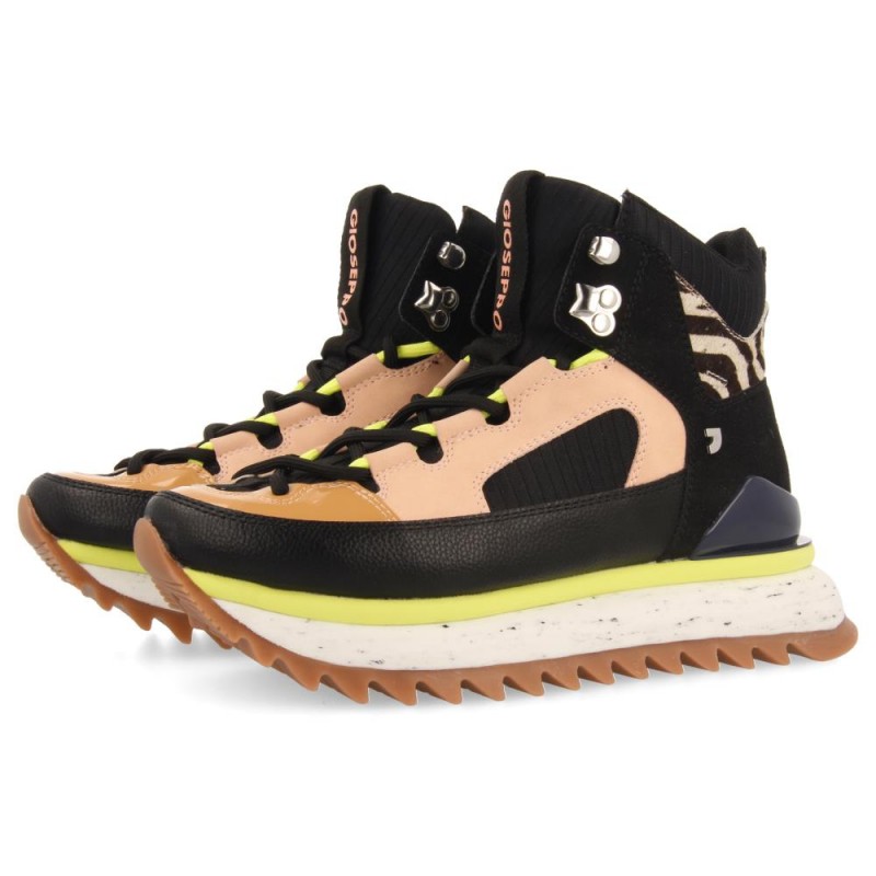 sneakers montantes noires